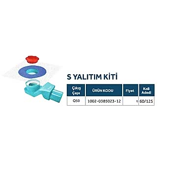 LINE 6 E LİNEER DUŞ KANALI - S YALITIM KİTİ